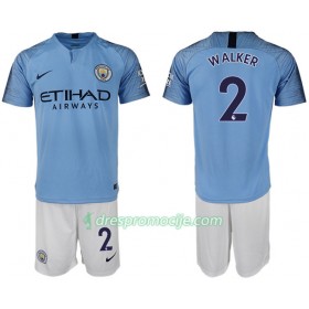 Manchester City Dres WALKER 2 Dječji Domaći 2018/19 Kratkih Rukava